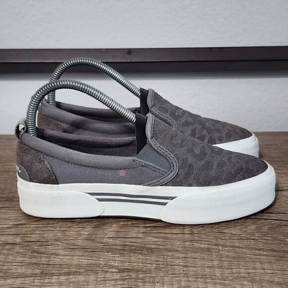 Sperry Pier Wave Hi Slip-On Women's Shoes Size 6.5 Gray Animal Print - Picture 3 of 8